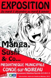 Exposition manga, sushi and co