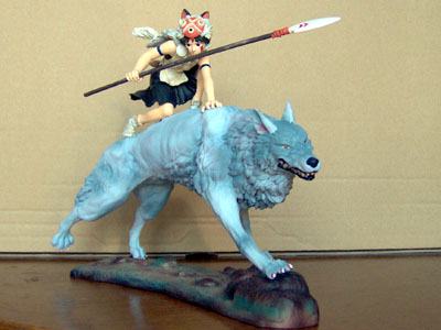Deux figurines collector de Mononoke Hime