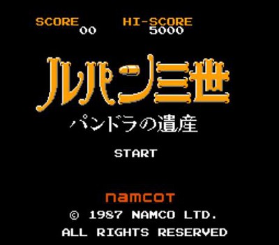 Test de Lupin III: Pandora no Isan sur Famicom