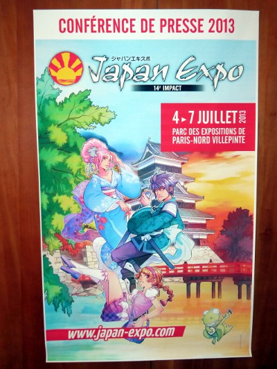 Conférence Presse Japan Expo 2013