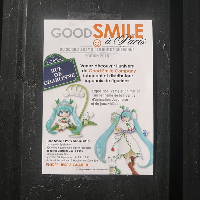 Boutique éphémère 2015 Good Smile Company