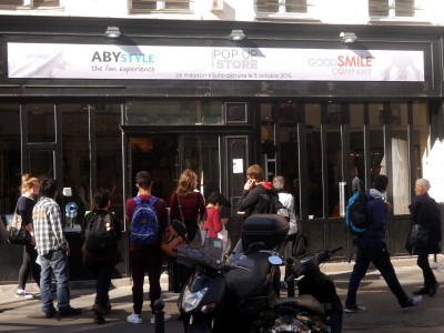 Un passage rapide à la boutique éphémère 2015 de Good Smile Company à Paris