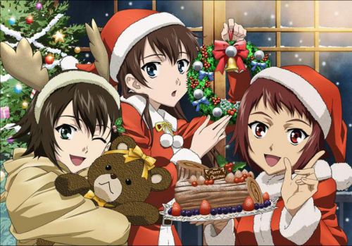 Scène de Noel
Hitomi, Noe et Aiko costumées pour Noël
Mots-clés: Hitomi Noe Aiko