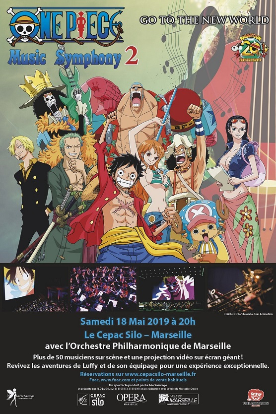 Concert One Piece Music Symphony 2 à Marseille (Le 18 mai 2019)