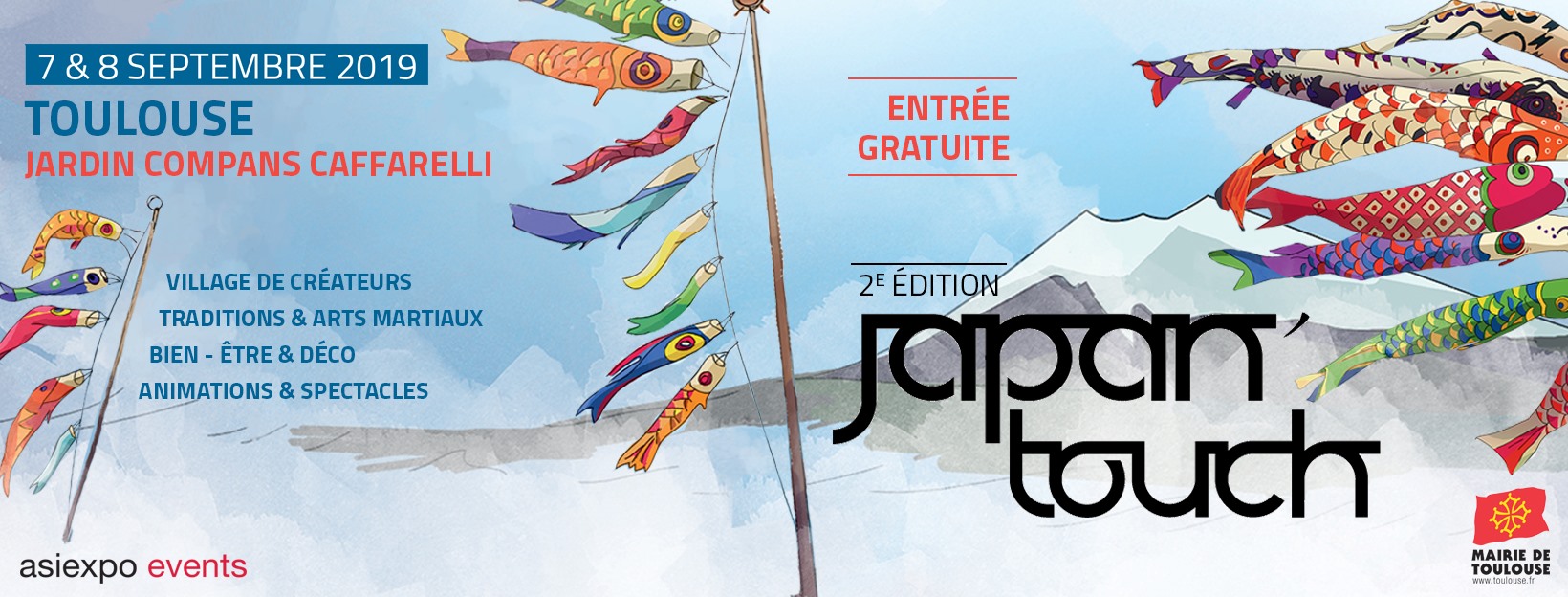 2e Japan Touch à Toulouse (Les 7 et 8 septembre 2019)