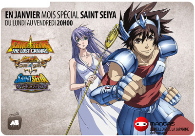 Mois Saint Seiya sur Mangas