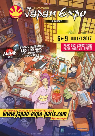 Affiche 18e Japan Expo 2017