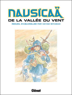 Couverture du recueil d'aquarelles Nausicaa