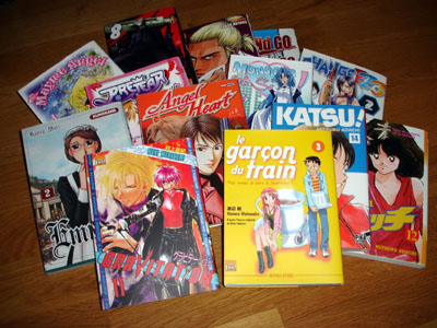 Quelques sorties mangas