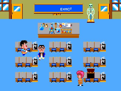 Test de High School! Kimengumi sur Sega Master System