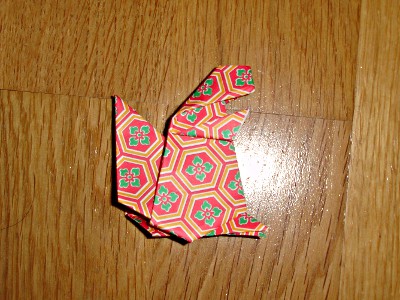 Le dernier origami de l'année 2012