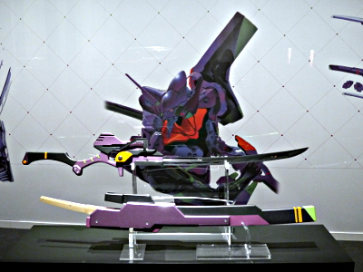 De retour de l'exposition Evangelion et les sabres japonais