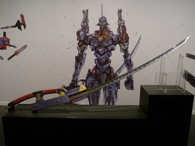 Exposition Evangelion et les sabres japonais