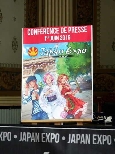 Conférence de presse Japan Expo 17e impact