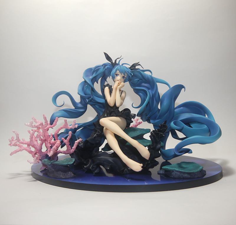 Hatsune-Figurine d'action manga en PVC figurine d'anime belle statue de  fille sirène jouets modèles à collectionner beurre cadeau nouveau