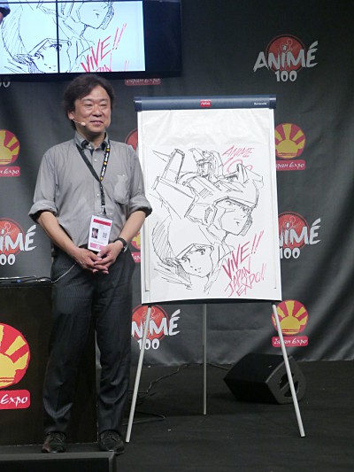 Japan Expo 2017 §4 : Masami Suda, Kazuhide Tomonaga et Masahiko Okura