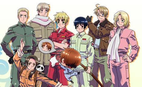 Ginmaku Hetalia - Axis Powers - Shiroku Nure!