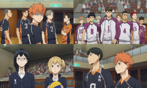 Haikyû!! Karasuno Kôkô vs Shiratorizawa Gakuen Kôkô