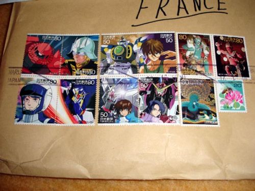 Timbres Gundam
