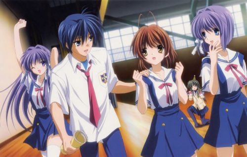 Au gymnase
Kyô Fujibayashi
Nagisa Furukawa
Tomoya Okazaki
Ryô Fujibayashi
Fuko Ibuki
Mots-clés: Kyou Nagisa Tomoya Ryou Fuko